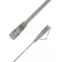LinkIT platte U/FTP Cat6A ethernet patchkabel 4 m grijs STP-FL6A-00400-GY