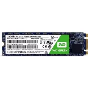 WD Green PC SSD WDS240G1G0B - 240GB interne M.2 2280 SATA III SSD