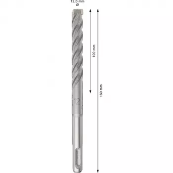 BOSCH 2608833905 PRO SDS Plus-5X hamerboor 12x100x160 mm