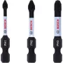 Bosch 2608522491 Phillips PH2 bitset, 3 stuks, 25 mm, 1/4 inch zeskantschacht