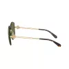 Tory Burch TY6111-334371 dameszonnebril, donkerbruin havana montuur, bruin gradient glazen, 56/16/140 mm