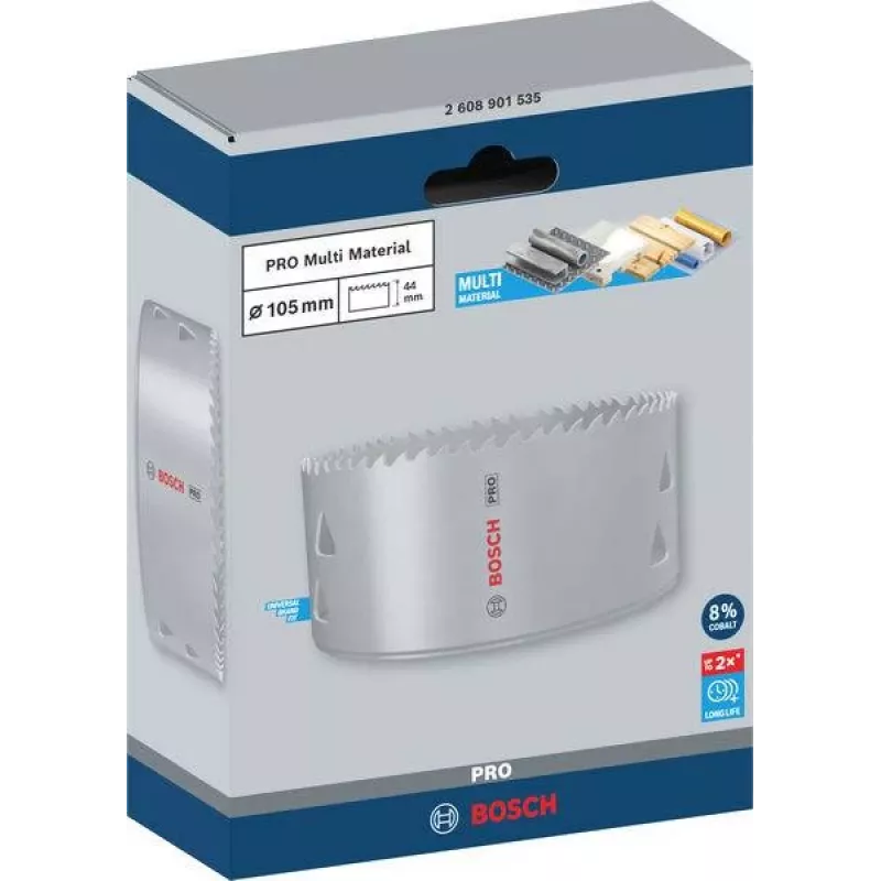 Bosch Expert for Metal gatenzaag 105 mm cobalt bi-metaal 2608901535