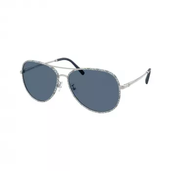 Tory Burch TY6114-32744L dameszonnebril donker havanna bruin gradient 60mm