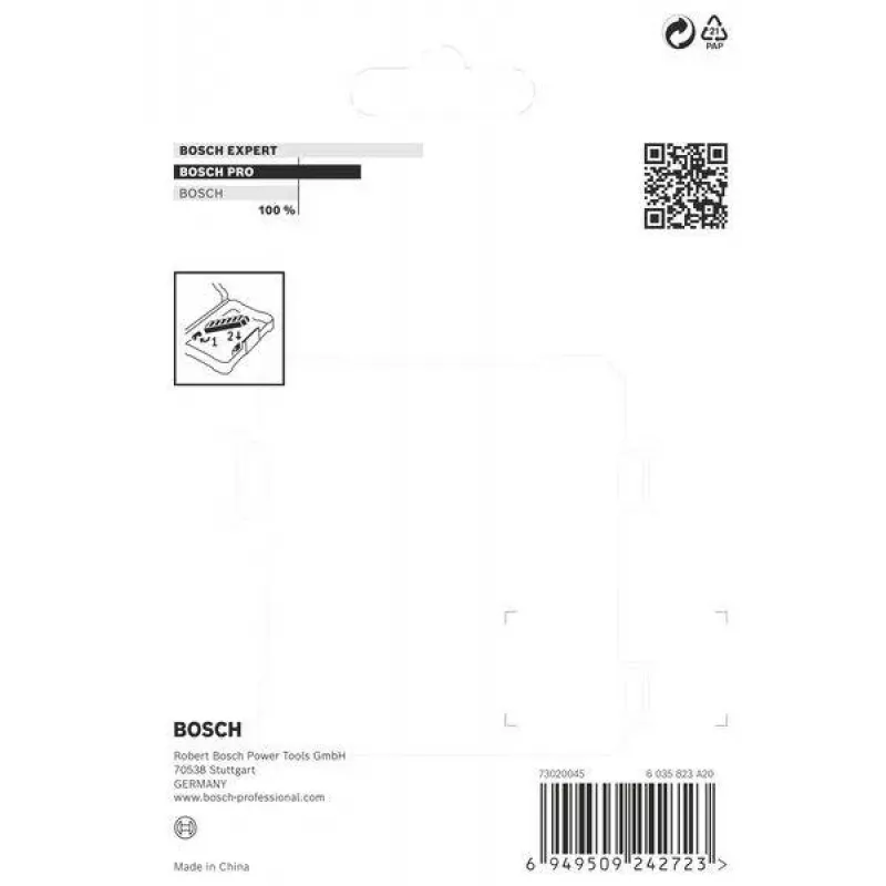Bosch Accessories 2608522565 Pick and Click opbergbox M, hersluitbaar, zwart/rood