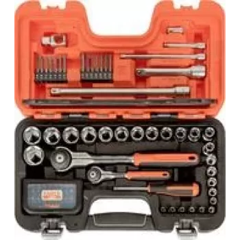 Bahco SW79 79-delige slagmoersleutel-dopsleutelset 1/2 inch & 1/4 inch aandrijving metrisch 6-kant