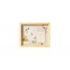Tiny Love eenvoudige houten lijst baby hand- en voetafdruk herinneringsset