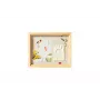 Tiny Love eenvoudige houten lijst baby hand- en voetafdruk herinneringsset