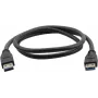 Kramer C-USB3/AA-3 USB 3.0 kabel, Type-A stekker naar Type-A stekker, 0,9 m, blauw 96-0230003