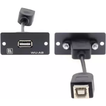Kramer WU-AB modulaire Snap-In-inzet USB Type A bus naar bus zwart 85-0118399