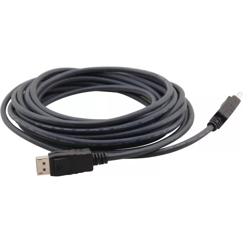 Kramer C-MDPM/MDPM DisplayPort-kabel stekker-stekker 4,6m zwart 97-1717015