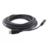 Kramer C-MDPM/MDPM DisplayPort-kabel stekker-stekker 4,6m zwart 97-1717015