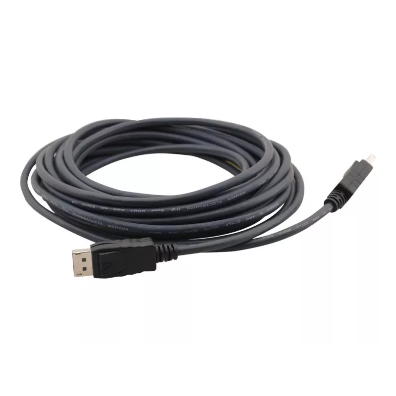 Kramer C-MDPM/MDPM DisplayPort-kabel stekker-stekker 4,6m zwart 97-1717015