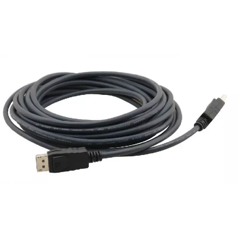 Kramer C-MDPM/MDPM DisplayPort-kabel stekker-stekker 4,6m zwart 97-1717015