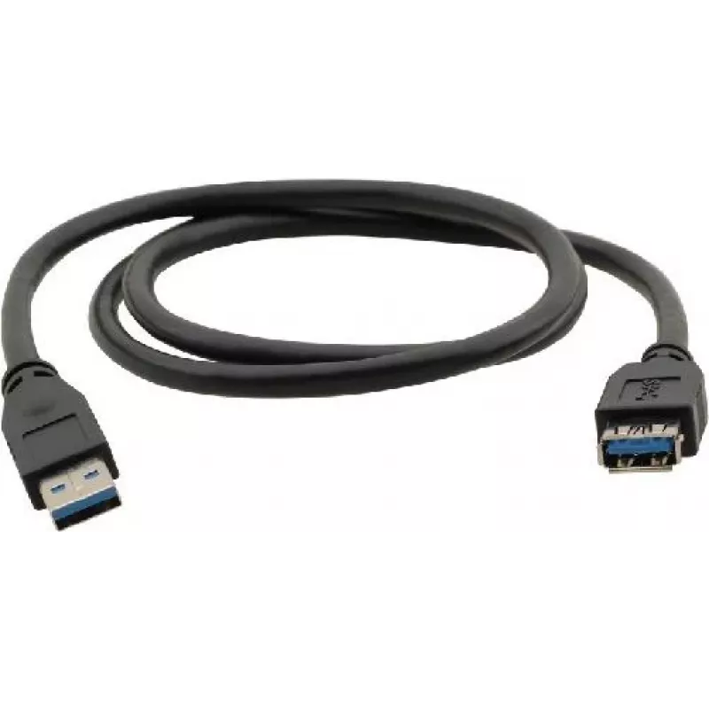 Kramer Electronics USB-A stekker naar USB-A bus 3.0 verlengkabel 3m zwart (96-02310010)