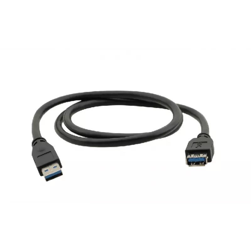 Kramer Electronics USB-A stekker naar USB-A bus 3.0 verlengkabel 3m zwart (96-02310010)