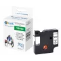 G&G vinyl-etiketteerband wit 9 mm x 5,5 m zwarte print (RL-D-Vi-18443-BK/WT-9MM*5.5M)