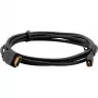 Kramer C-HM/HM/A-D-10 high-speed HDMI-kabel met ethernet, Micro HDMI naar HDMI, 3 m, 4K@60Hz, zwart 97-01116010