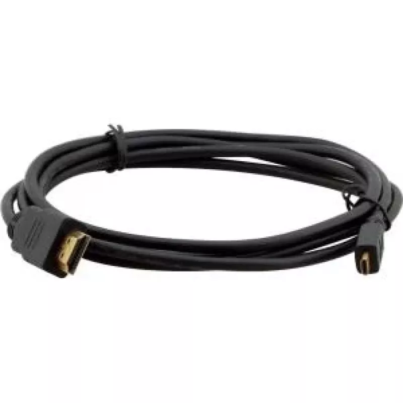 Kramer C-HM/HM/A-D-10 high-speed HDMI-kabel met ethernet, Micro HDMI naar HDMI, 3 m, 4K@60Hz, zwart 97-01116010