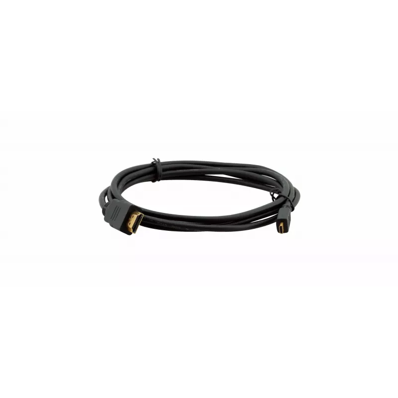 Kramer C-HM/HM/A-D-10 high-speed HDMI-kabel met ethernet, Micro HDMI naar HDMI, 3 m, 4K@60Hz, zwart 97-01116010
