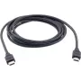 Kramer Electronics C-HM/EEP HDMI-kabel 3m HDMI Type-A stekker naar stekker zwart 97-01414010