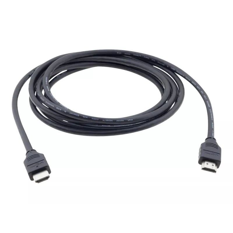 Kramer Electronics C-HM/EEP HDMI-kabel 3m HDMI Type-A stekker naar stekker zwart 97-01414010
