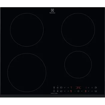 Electrolux CIR60433 inductiekookplaat, 4 kookzones, touch-control, zwart keramisch glas