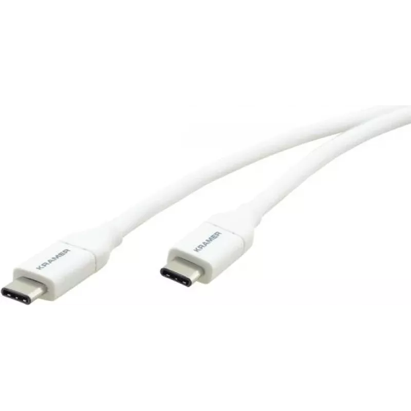 Kramer C-USB31/CC-3 USB-C naar USB-C kabel 0,9m zwart 10Gbps 60W PD 96-02357003