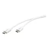 Kramer C-USB31/CC-3 USB-C naar USB-C kabel 0,9m zwart 10Gbps 60W PD 96-02357003