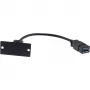 Kramer Electronics WU-CA(B) USB-C doorvoerinzet, zwart 80-00026499