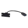 Kramer Electronics WU-CA(B) USB-C doorvoerinzet, zwart 80-00026499