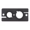 Kramer WCP-21 wandplaatinzet - kabeldoorvoer - zwart (85-0002199)
