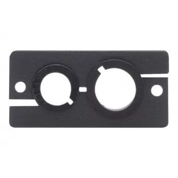 Kramer WCP-21 wandplaatinzet - kabeldoorvoer - zwart (85-0002199)
