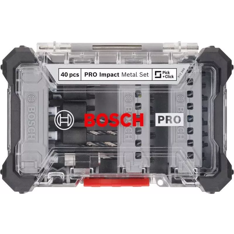 Bosch PRO Impact schroefbits- en metaalborenset 40-delig (2608521U86)