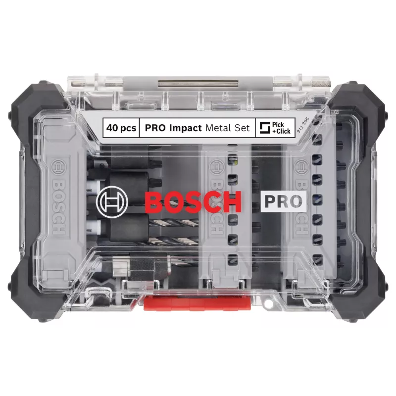 Bosch PRO Impact schroefbits- en metaalborenset 40-delig (2608521U86)