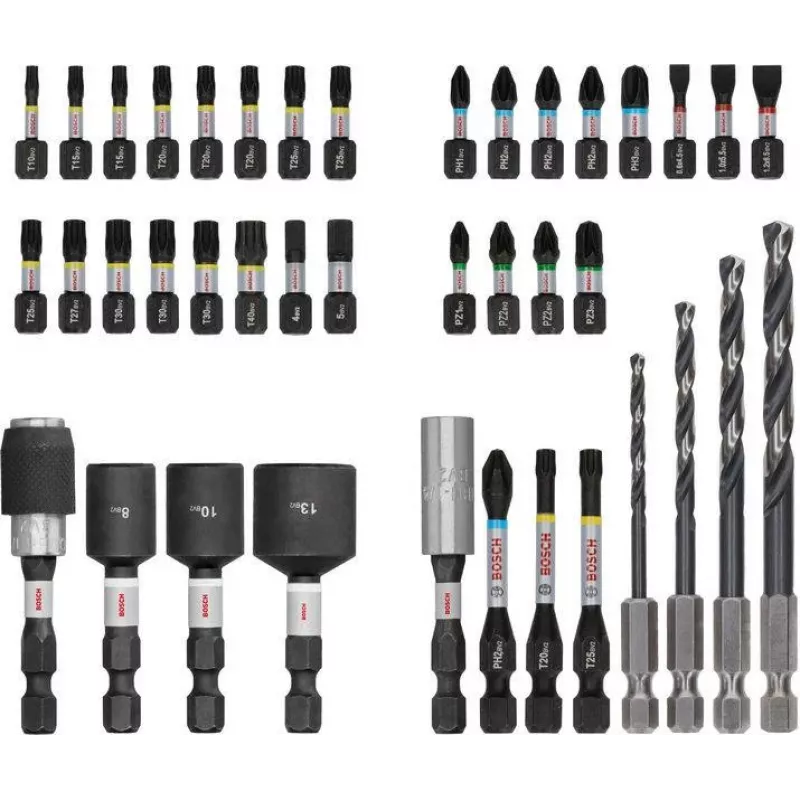 Bosch PRO Impact schroefbits- en metaalborenset 40-delig (2608521U86)