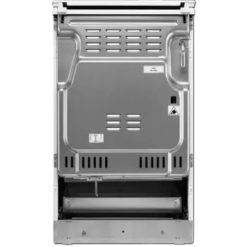 Electrolux LKK560010X 600 Series vrijstaand gasfornuis met elektrische oven, zwart, 50 cm
