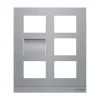 BUSCH-JAEGER BJ 41386CF-S-03 frontplaat video 2/3 (2TMA130160X0029)