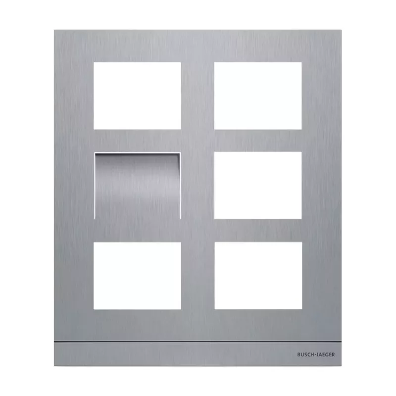 BUSCH-JAEGER BJ 41386CF-S-03 frontplaat video 2/3 (2TMA130160X0029)