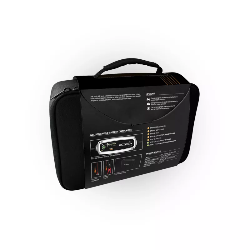 CTEK MXS 3.8 Power Kit 40-765 automatische 12V 3.8A IP65 acculader voor auto