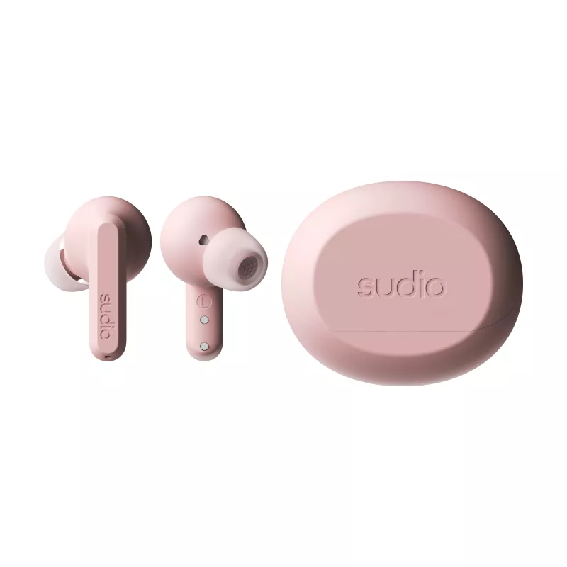 Sudio A3 Pro True Wireless Bluetooth-oordopjes met actieve ruisonderdrukking, roze A1PROPNK