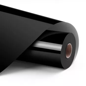 LOKLiK Basic warmteoverdrachtsvinyl rol 12 m - zwart - 30,5 cm x 12 m (SG-HTV-0321-US-L-B2B)