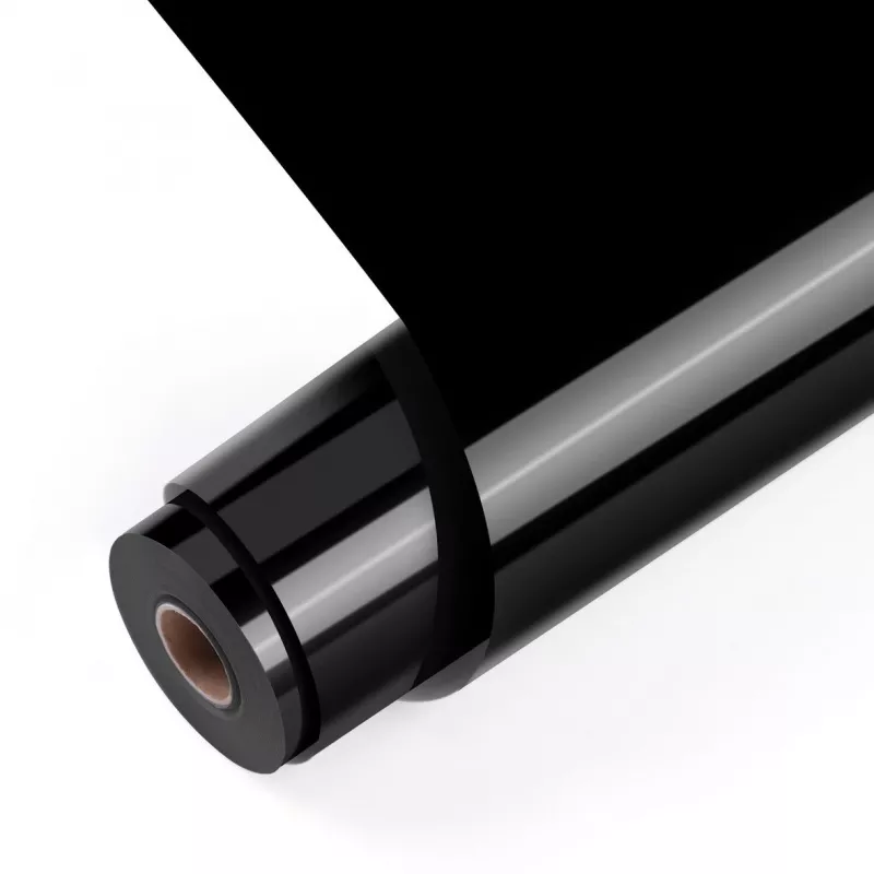 LOKLiK Basic warmteoverdrachtsvinyl rol 12 m - zwart - 30,5 cm x 12 m (SG-HTV-0321-US-L-B2B)