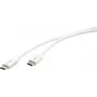 Kramer C-USB/CB-10 USB 2.0 kabel, USB-C stekker naar USB-B stekker, 3 m, wit 96-02357110