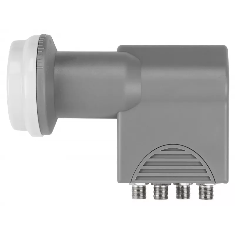 AXING SCO 4-10 quattro LNB, 40 mm feedhorn, 4 uitgangen, UHD/3D Ready SCO00410