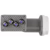 AXING SCO 4-10 quattro LNB, 40 mm feedhorn, 4 uitgangen, UHD/3D Ready SCO00410