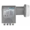 AXING SCO 4-10 quattro LNB, 40 mm feedhorn, 4 uitgangen, UHD/3D Ready SCO00410