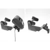 Brodit printerhouder met etikettenrolfunctie voor Zebra Alpha 30L/40L, VESA75, AMPS, MultiMoveClip, Power Block 217034