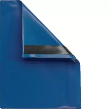 HAGER FZ757M magnetische documenthouder DIN A4, transparant/grijs