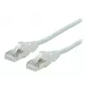 DÄTWYLER Cat.5e S/UTP koperen patchkabel, PVC-mantel, AMP v2 stekker, zwart, 1,0 m 21.15.7031