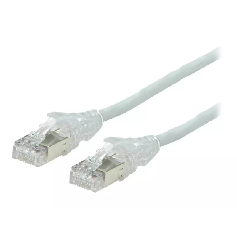 DÄTWYLER Cat.5e S/UTP koperen patchkabel, PVC-mantel, AMP v2 stekker, zwart, 1,0 m 21.15.7031